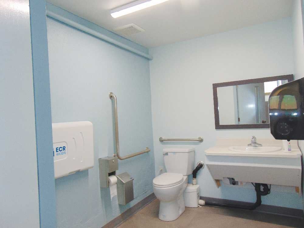Alban new washroom