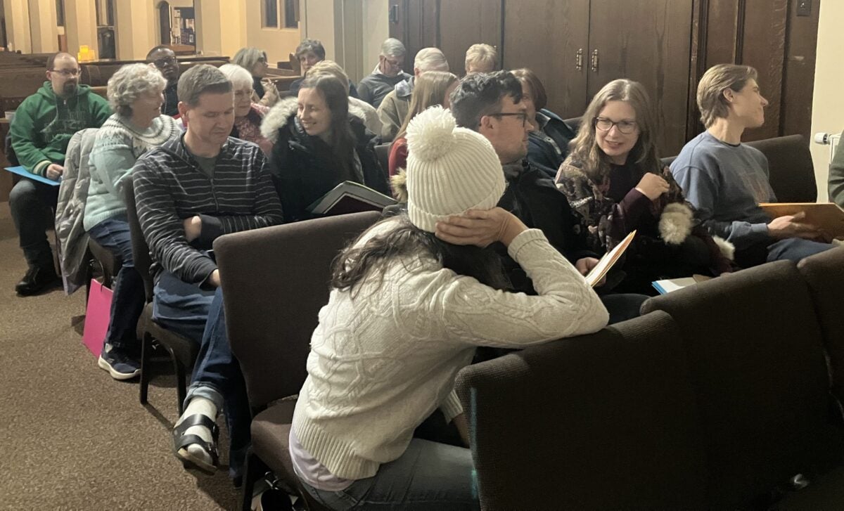 4 cropped-Retreatants sharing-Friday MJ