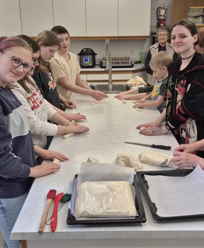 youth at Maple Creek retreat CROPPED
