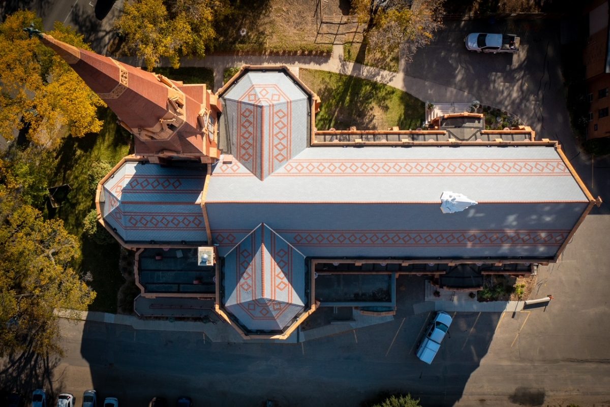 Pic 1 Cathedral Environmental Roof of